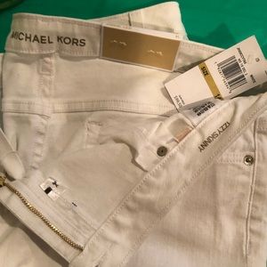 Michael Kors Izzy Skinny Jeans WHT